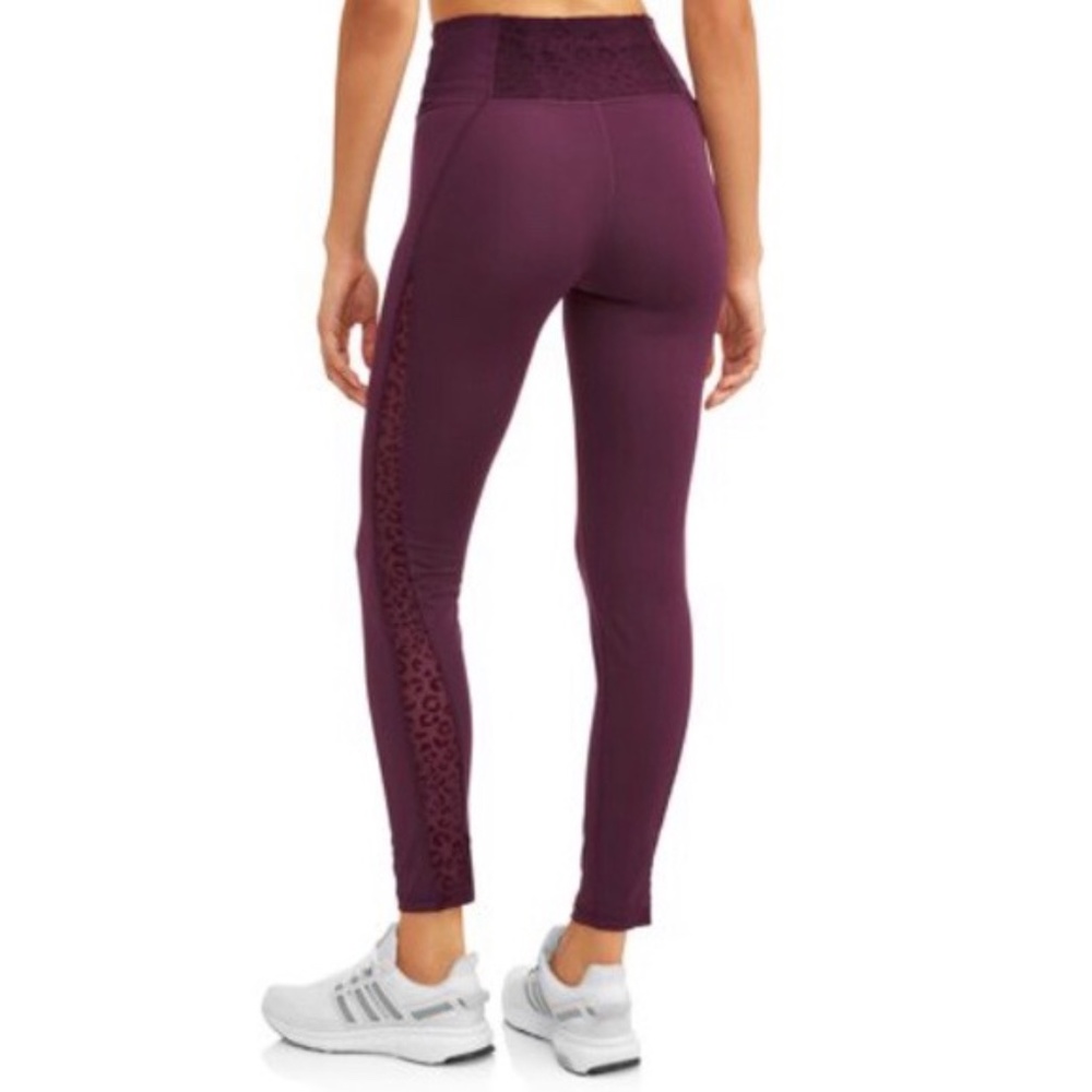 Women's Purple High-Waisted Leggings